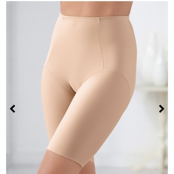 NEW Soma VANISHING EDGE High-Waist Thigh Slimmer Women’s Sz Large Warm Amber - Picture 1 of 7